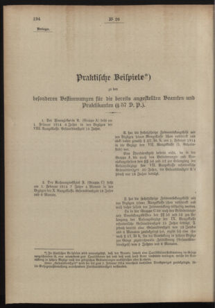 Post- und Telegraphen-Verordnungsblatt für das Verwaltungsgebiet des K.-K. Handelsministeriums 19140211 Seite: 16