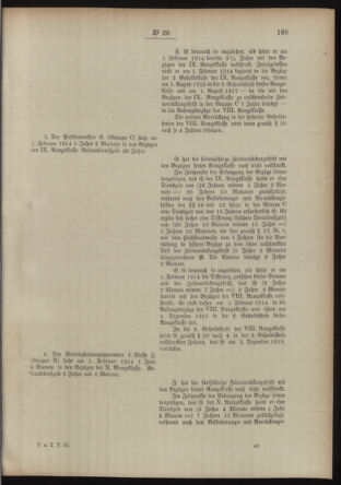 Post- und Telegraphen-Verordnungsblatt für das Verwaltungsgebiet des K.-K. Handelsministeriums 19140211 Seite: 17