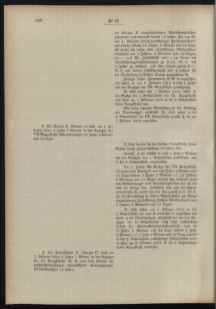 Post- und Telegraphen-Verordnungsblatt für das Verwaltungsgebiet des K.-K. Handelsministeriums 19140211 Seite: 20