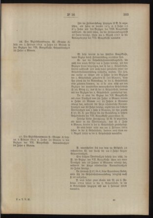 Post- und Telegraphen-Verordnungsblatt für das Verwaltungsgebiet des K.-K. Handelsministeriums 19140211 Seite: 25