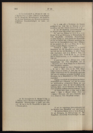 Post- und Telegraphen-Verordnungsblatt für das Verwaltungsgebiet des K.-K. Handelsministeriums 19140211 Seite: 26