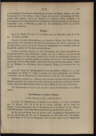 Post- und Telegraphen-Verordnungsblatt für das Verwaltungsgebiet des K.-K. Handelsministeriums 19140211 Seite: 5