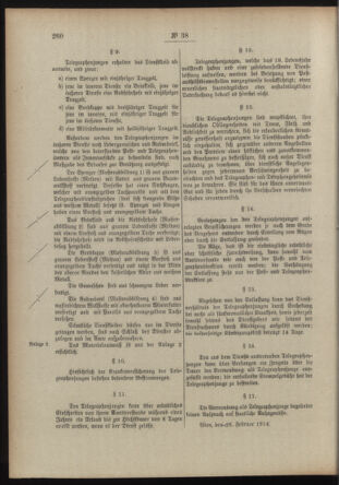 Post- und Telegraphen-Verordnungsblatt für das Verwaltungsgebiet des K.-K. Handelsministeriums 19140228 Seite: 10