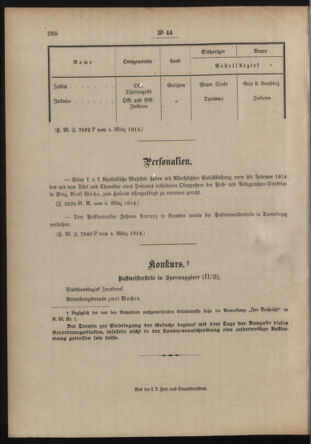 Post- und Telegraphen-Verordnungsblatt für das Verwaltungsgebiet des K.-K. Handelsministeriums 19140312 Seite: 4