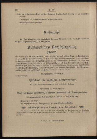 Post- und Telegraphen-Verordnungsblatt für das Verwaltungsgebiet des K.-K. Handelsministeriums 19140423 Seite: 4