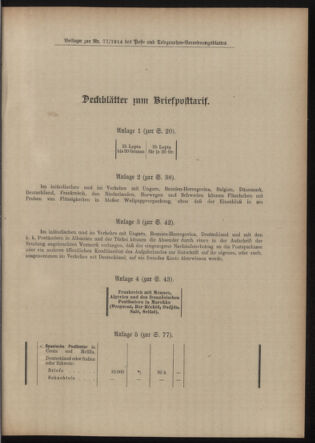 Post- und Telegraphen-Verordnungsblatt für das Verwaltungsgebiet des K.-K. Handelsministeriums 19140520 Seite: 3