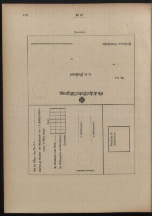 Post- und Telegraphen-Verordnungsblatt für das Verwaltungsgebiet des K.-K. Handelsministeriums 19140612 Seite: 20