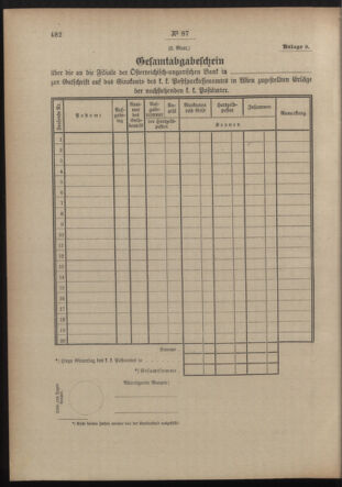 Post- und Telegraphen-Verordnungsblatt für das Verwaltungsgebiet des K.-K. Handelsministeriums 19140612 Seite: 24