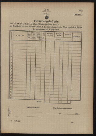 Post- und Telegraphen-Verordnungsblatt für das Verwaltungsgebiet des K.-K. Handelsministeriums 19140612 Seite: 25