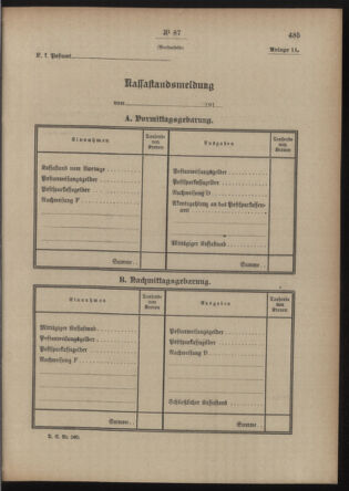 Post- und Telegraphen-Verordnungsblatt für das Verwaltungsgebiet des K.-K. Handelsministeriums 19140612 Seite: 27