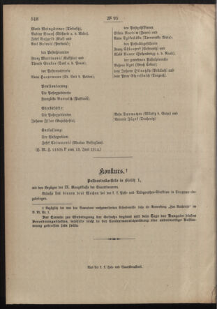 Post- und Telegraphen-Verordnungsblatt für das Verwaltungsgebiet des K.-K. Handelsministeriums 19140624 Seite: 4