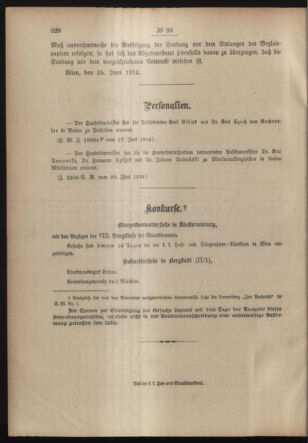 Post- und Telegraphen-Verordnungsblatt für das Verwaltungsgebiet des K.-K. Handelsministeriums 19140630 Seite: 2