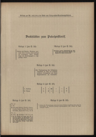 Post- und Telegraphen-Verordnungsblatt für das Verwaltungsgebiet des K.-K. Handelsministeriums 19140704 Seite: 3