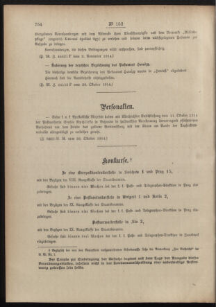 Post- und Telegraphen-Verordnungsblatt für das Verwaltungsgebiet des K.-K. Handelsministeriums 19141104 Seite: 2