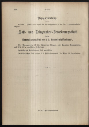 Post- und Telegraphen-Verordnungsblatt für das Verwaltungsgebiet des K.-K. Handelsministeriums 19141104 Seite: 4