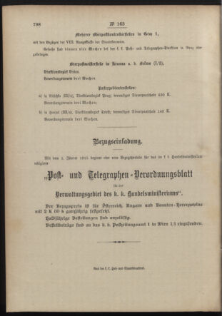 Post- und Telegraphen-Verordnungsblatt für das Verwaltungsgebiet des K.-K. Handelsministeriums 19141211 Seite: 4