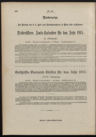 Post- und Telegraphen-Verordnungsblatt für das Verwaltungsgebiet des K.-K. Handelsministeriums 19141217 Seite: 4