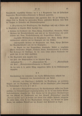 Post- und Telegraphen-Verordnungsblatt für das Verwaltungsgebiet des K.-K. Handelsministeriums 19150128 Seite: 3