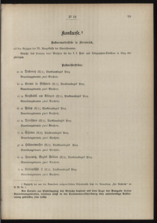 Post- und Telegraphen-Verordnungsblatt für das Verwaltungsgebiet des K.-K. Handelsministeriums 19150219 Seite: 3