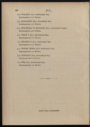 Post- und Telegraphen-Verordnungsblatt für das Verwaltungsgebiet des K.-K. Handelsministeriums 19150311 Seite: 4