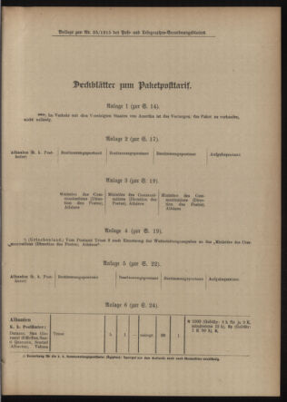 Post- und Telegraphen-Verordnungsblatt für das Verwaltungsgebiet des K.-K. Handelsministeriums 19150319 Seite: 3