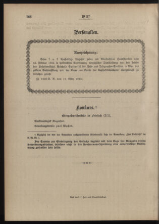 Post- und Telegraphen-Verordnungsblatt für das Verwaltungsgebiet des K.-K. Handelsministeriums 19150323 Seite: 4