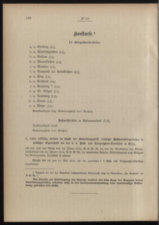 Post- und Telegraphen-Verordnungsblatt für das Verwaltungsgebiet des K.-K. Handelsministeriums 19150421 Seite: 2