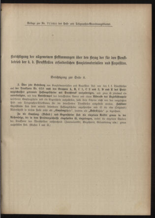 Post- und Telegraphen-Verordnungsblatt für das Verwaltungsgebiet des K.-K. Handelsministeriums 19150626 Seite: 5