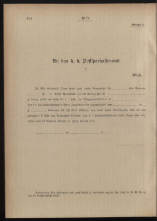 Post- und Telegraphen-Verordnungsblatt für das Verwaltungsgebiet des K.-K. Handelsministeriums 19150701 Seite: 12