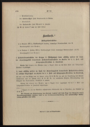 Post- und Telegraphen-Verordnungsblatt für das Verwaltungsgebiet des K.-K. Handelsministeriums 19150802 Seite: 4