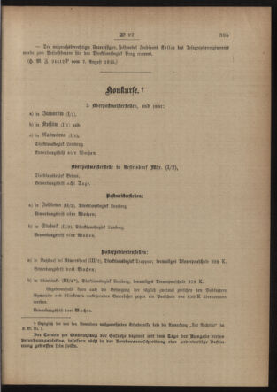 Post- und Telegraphen-Verordnungsblatt für das Verwaltungsgebiet des K.-K. Handelsministeriums 19150817 Seite: 3