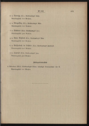 Post- und Telegraphen-Verordnungsblatt für das Verwaltungsgebiet des K.-K. Handelsministeriums 19150904 Seite: 3