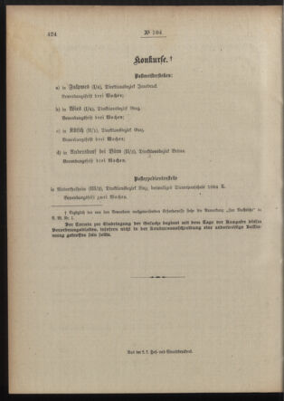 Post- und Telegraphen-Verordnungsblatt für das Verwaltungsgebiet des K.-K. Handelsministeriums 19150910 Seite: 4