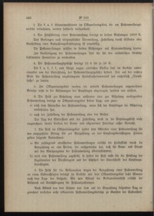 Post- und Telegraphen-Verordnungsblatt für das Verwaltungsgebiet des K.-K. Handelsministeriums 19150923 Seite: 2