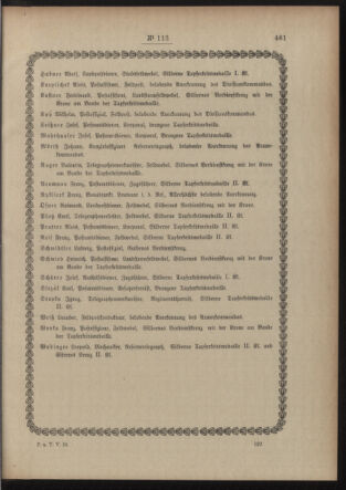 Post- und Telegraphen-Verordnungsblatt für das Verwaltungsgebiet des K.-K. Handelsministeriums 19150930 Seite: 5