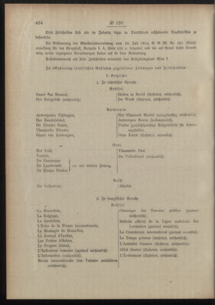 Post- und Telegraphen-Verordnungsblatt für das Verwaltungsgebiet des K.-K. Handelsministeriums 19151025 Seite: 2