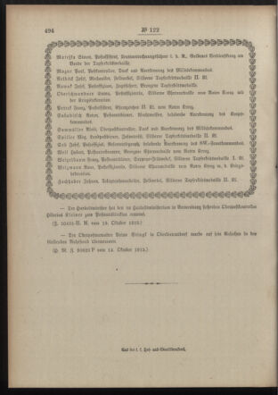 Post- und Telegraphen-Verordnungsblatt für das Verwaltungsgebiet des K.-K. Handelsministeriums 19151027 Seite: 4