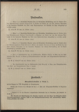 Post- und Telegraphen-Verordnungsblatt für das Verwaltungsgebiet des K.-K. Handelsministeriums 19151104 Seite: 3