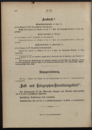 Post- und Telegraphen-Verordnungsblatt für das Verwaltungsgebiet des K.-K. Handelsministeriums 19151210 Seite: 4