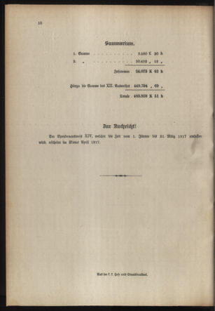 Post- und Telegraphen-Verordnungsblatt für das Verwaltungsgebiet des K.-K. Handelsministeriums 19170203 Seite: 14