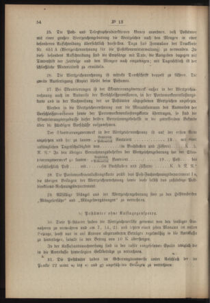 Post- und Telegraphen-Verordnungsblatt für das Verwaltungsgebiet des K.-K. Handelsministeriums 19170214 Seite: 6