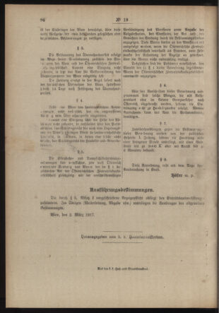 Post- und Telegraphen-Verordnungsblatt für das Verwaltungsgebiet des K.-K. Handelsministeriums 19170306 Seite: 2