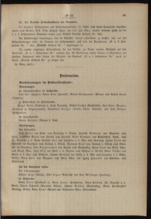 Post- und Telegraphen-Verordnungsblatt für das Verwaltungsgebiet des K.-K. Handelsministeriums 19170316 Seite: 3