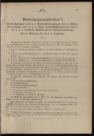 Post- und Telegraphen-Verordnungsblatt für das Verwaltungsgebiet des K.-K. Handelsministeriums 19170509 Seite: 3