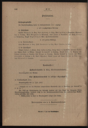 Post- und Telegraphen-Verordnungsblatt für das Verwaltungsgebiet des K.-K. Handelsministeriums 19170519 Seite: 4