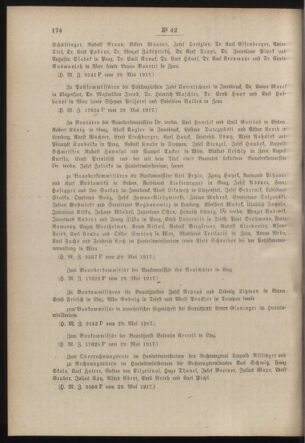 Post- und Telegraphen-Verordnungsblatt für das Verwaltungsgebiet des K.-K. Handelsministeriums 19170611 Seite: 2