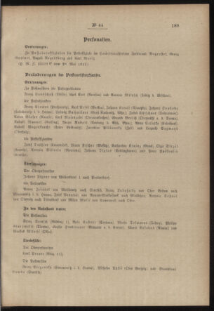 Post- und Telegraphen-Verordnungsblatt für das Verwaltungsgebiet des K.-K. Handelsministeriums 19170615 Seite: 3