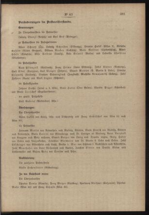 Post- und Telegraphen-Verordnungsblatt für das Verwaltungsgebiet des K.-K. Handelsministeriums 19170901 Seite: 3