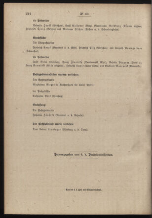 Post- und Telegraphen-Verordnungsblatt für das Verwaltungsgebiet des K.-K. Handelsministeriums 19170901 Seite: 4