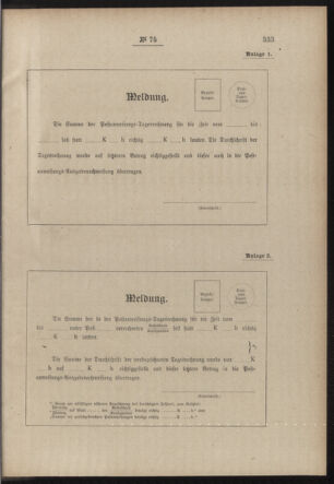 Post- und Telegraphen-Verordnungsblatt für das Verwaltungsgebiet des K.-K. Handelsministeriums 19171108 Seite: 3